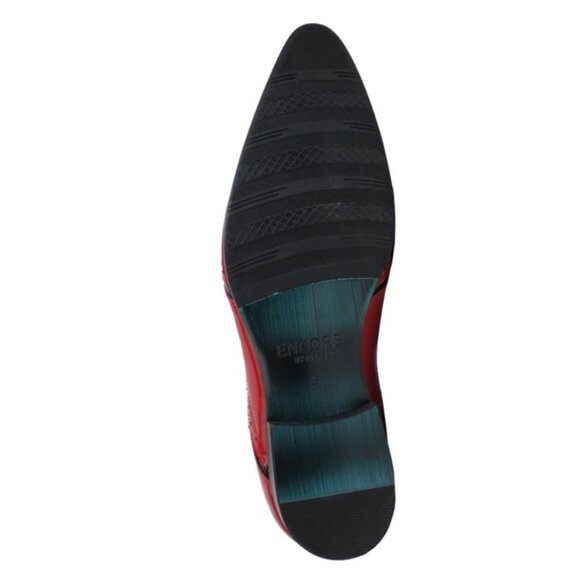 ENCORE by FIESSO red & black leather wing tips sizes 8, 9, 10, 11, 13 NIB main image 8